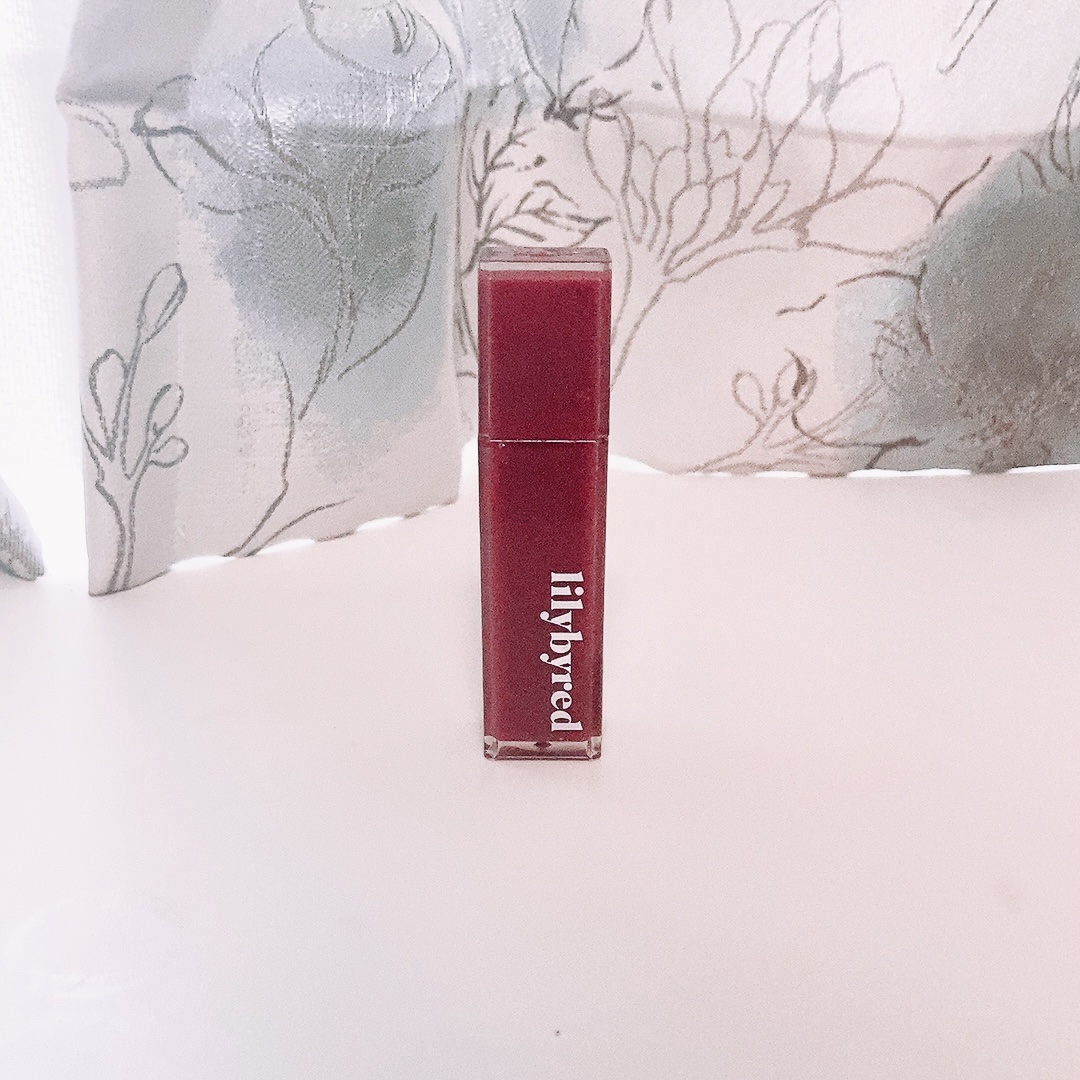 ブラッディライアー コーティングティント 10 ストロングチェリー(Strong Cherry)/lilybyred/リップティントを使ったクチコミ（1枚目）