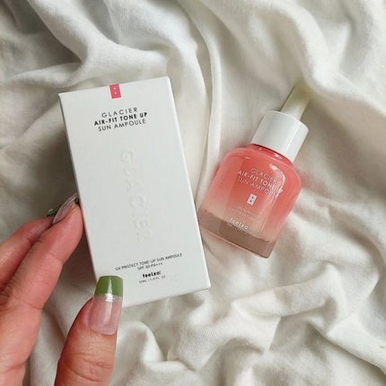 ピルソ グラシアエアフィットトーンアップサンアンプル SPF50 PA+++/feelxo/化粧下地を使ったクチコミ(4枚目)