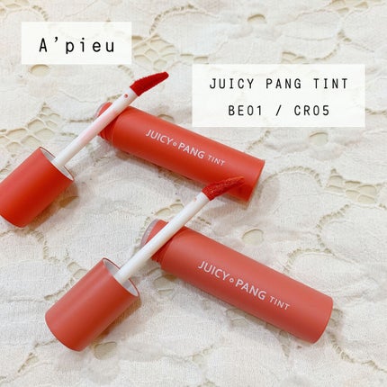 アピュー ジューシーパン ティント/A’pieu/リップティントを使ったクチコミ(1枚目)