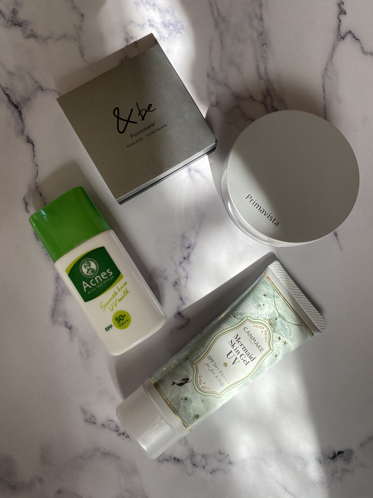 マーメイドスキンジェルUV/キャンメイク/日焼け止めジェルを使ったクチコミ（3枚目）