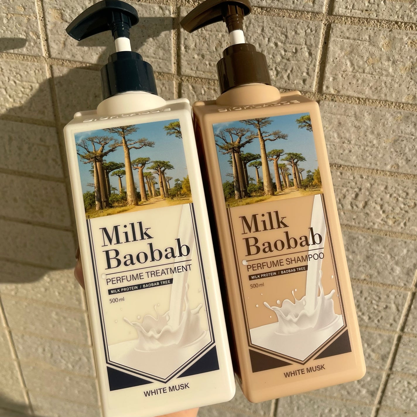 ハイセラ シャンプー / トリートメント ペアー&フリージア/ミルクバオバブ/シャンプー・コンディショナーを使ったクチコミ(7枚目)