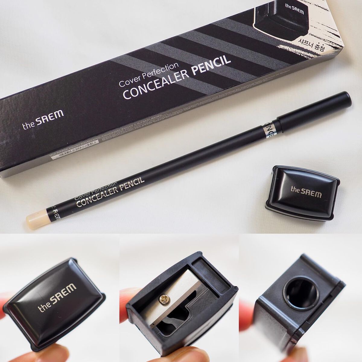 カバーパーフェクション コンシーラー ペンシル/the SAEM/ペンシルコンシーラーを使ったクチコミ(2枚目)