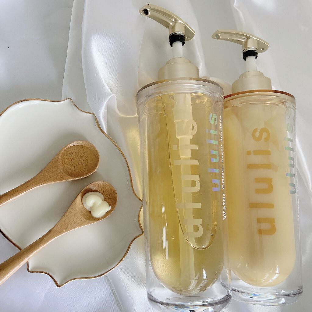 ウォーターコンク リペアシャンプー/ヘアトリートメント/ululis/シャンプー・コンディショナーを使ったクチコミ(4枚目)