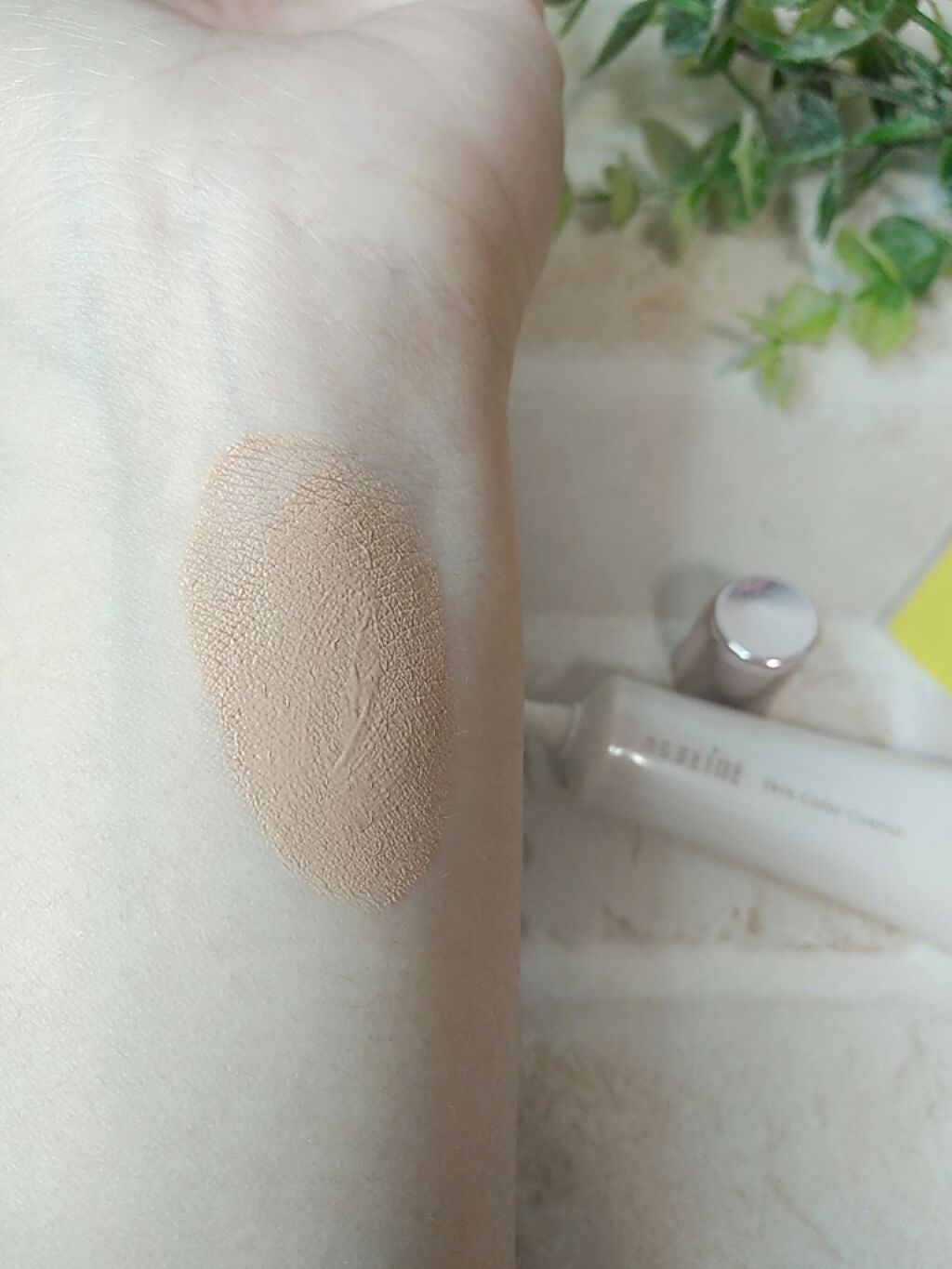 スキンカラーコントロール/ACSEINE/クリームコンシーラーを使ったクチコミ(3枚目)