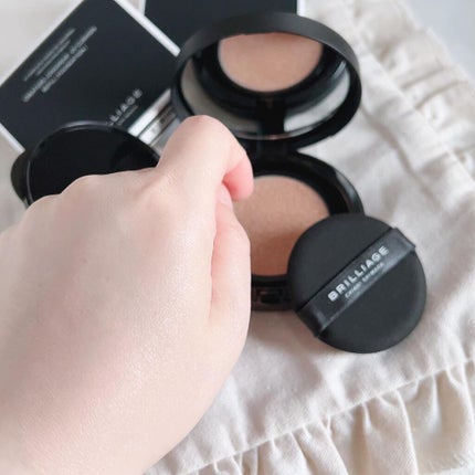 クリエイターズ ロングウェア UV クッション/ブリリアージュ/クッションファンデーションを使ったクチコミ(7枚目)