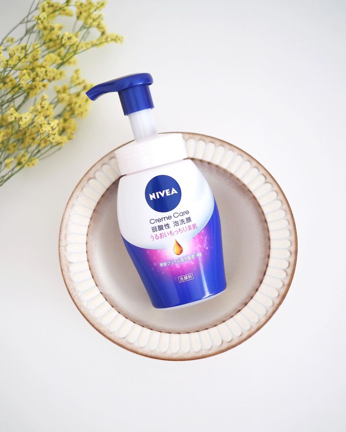 ニベア クリアビューティー弱酸性泡洗顔 もっちり美肌/ニベア/泡洗顔を使ったクチコミ（1枚目）