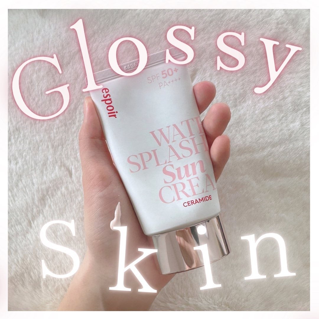 ウォータースプラッシュサンクリーム セラミド/espoir/日焼け止めクリームを使ったクチコミ(1枚目)
