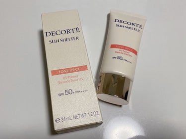 サンシェルター トーンアップCC/DECORTÉ/CCクリームを使ったクチコミ（1枚目）