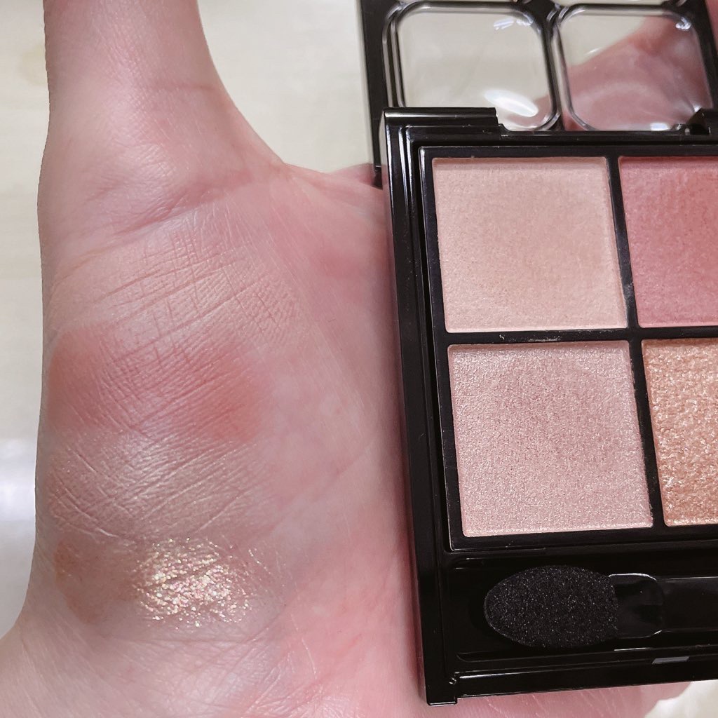 ケイト ポッピングシルエットシャドウ EX-2 ホットレッドポップ(限定)/KATE/アイシャドウパレットを使ったクチコミ（3枚目）