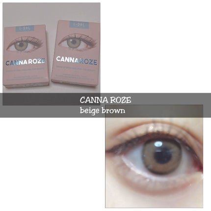CANNA ROZE 1year/URIA i-DOL/カラーコンタクトレンズを使ったクチコミ(1枚目)