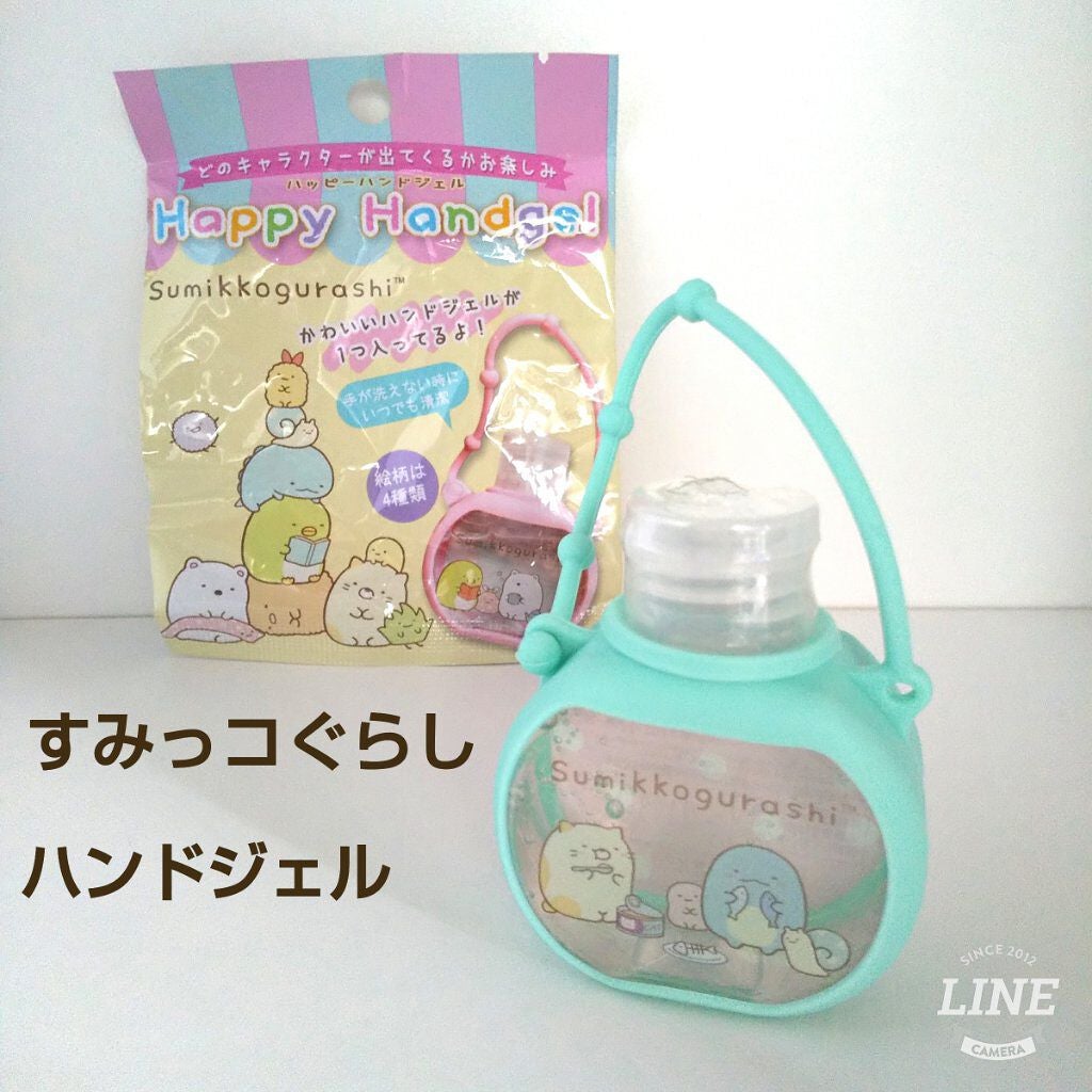 ピー on LIPS 「すみっコぐらしハンドジェルどのキャラクターが出るかお楽しみ全4..」(1枚目)