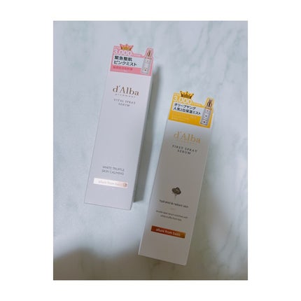 ダルバ ホワイトトリュフバイタルスプレーセラム/ダルバ/ミスト状化粧水を使ったクチコミ(1枚目)