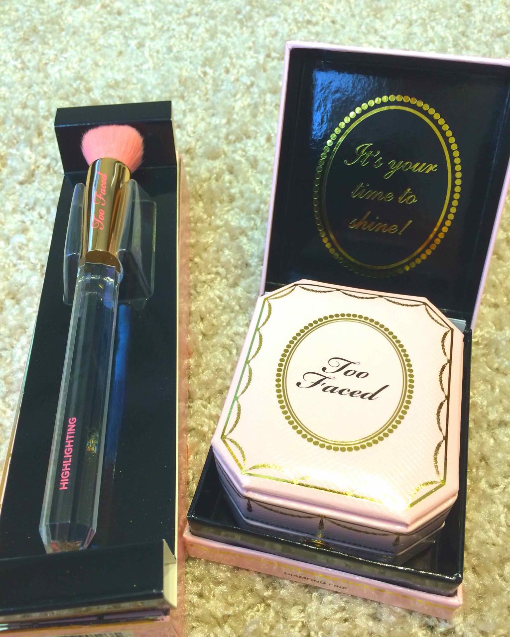 ダイヤモンドライト マルチユース ハイライター/Too Faced/パウダーハイライトを使ったクチコミ(1枚目)