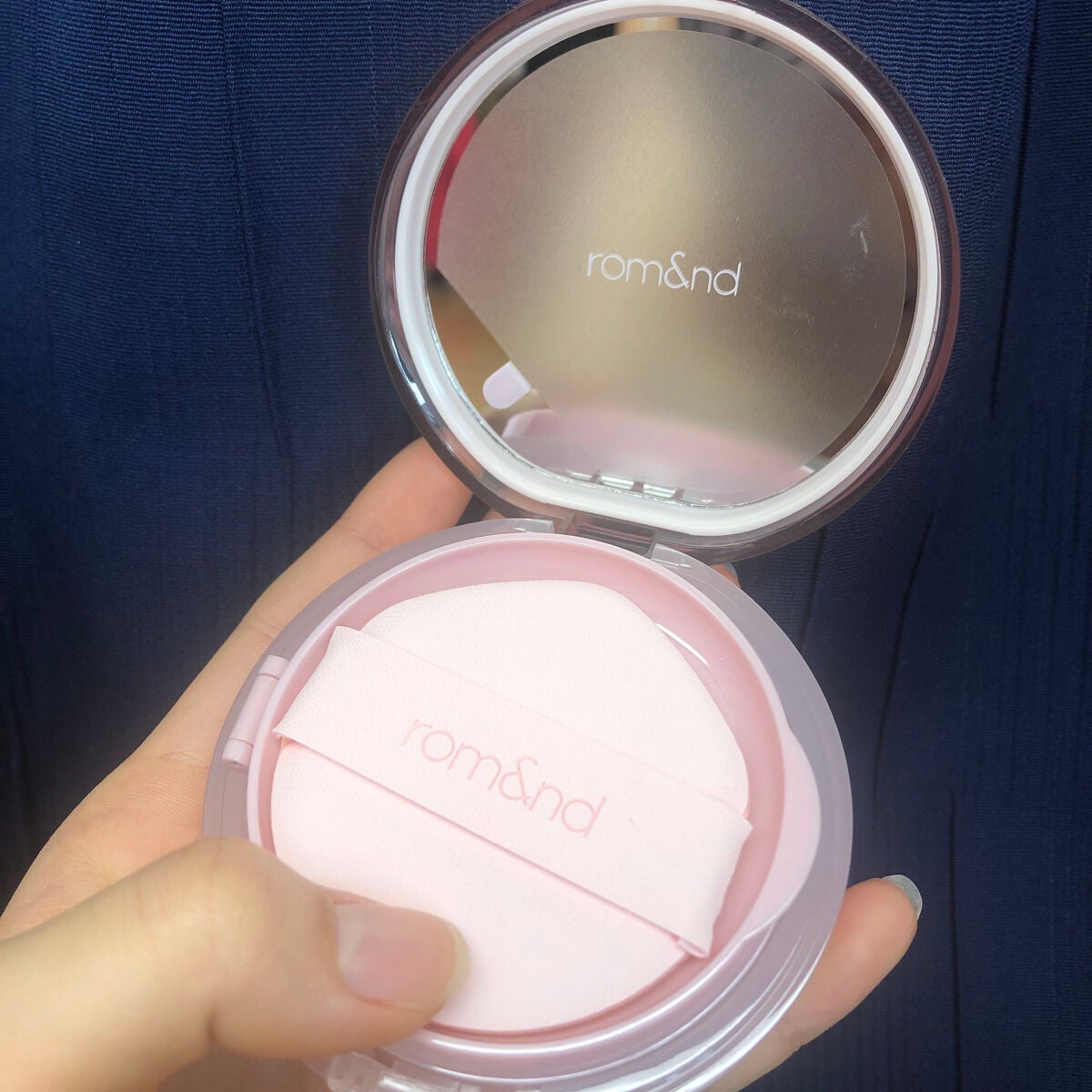 ブルームインカバーフィットクッション/rom&nd/クッションファンデーションを使ったクチコミ(6枚目)