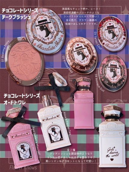 チョコレートシリーズ クラウドマットリップ/FlowerKnows/口紅を使ったクチコミ(4枚目)