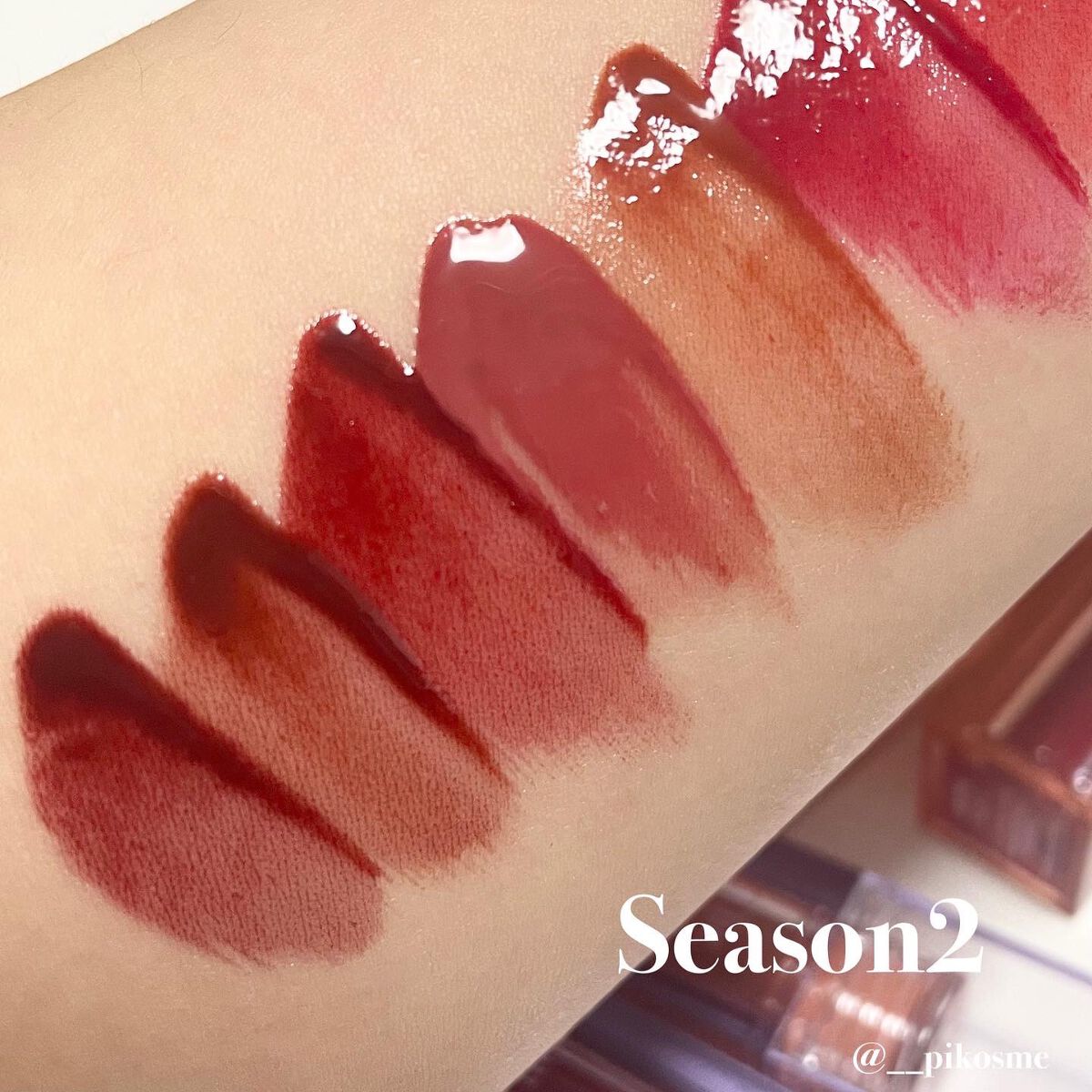 ザ ウォータリーデューティント/MERZY/リップティントを使ったクチコミ(3枚目)