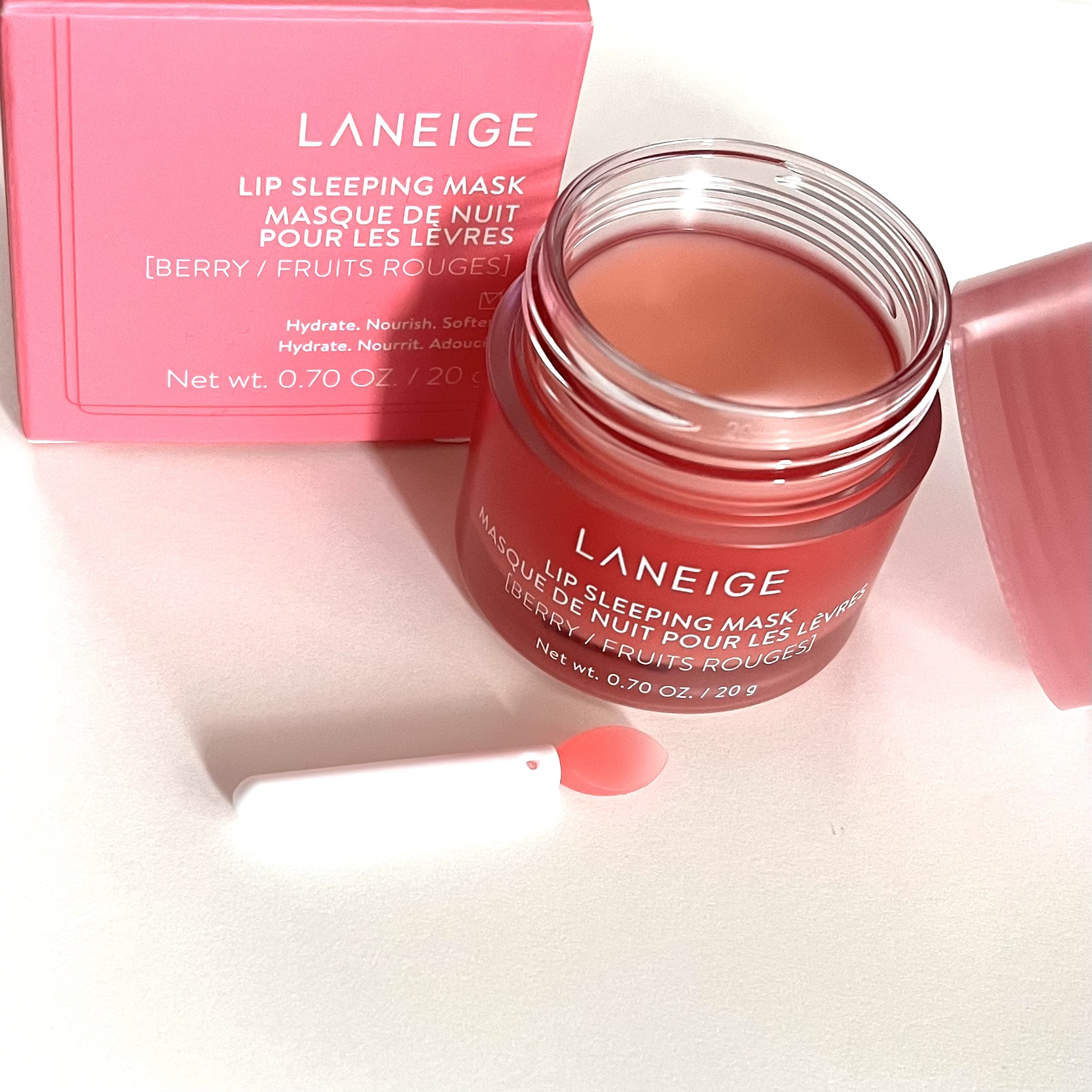 リップスリーピングマスク/LANEIGE/リップバームを使ったクチコミ（1枚目）