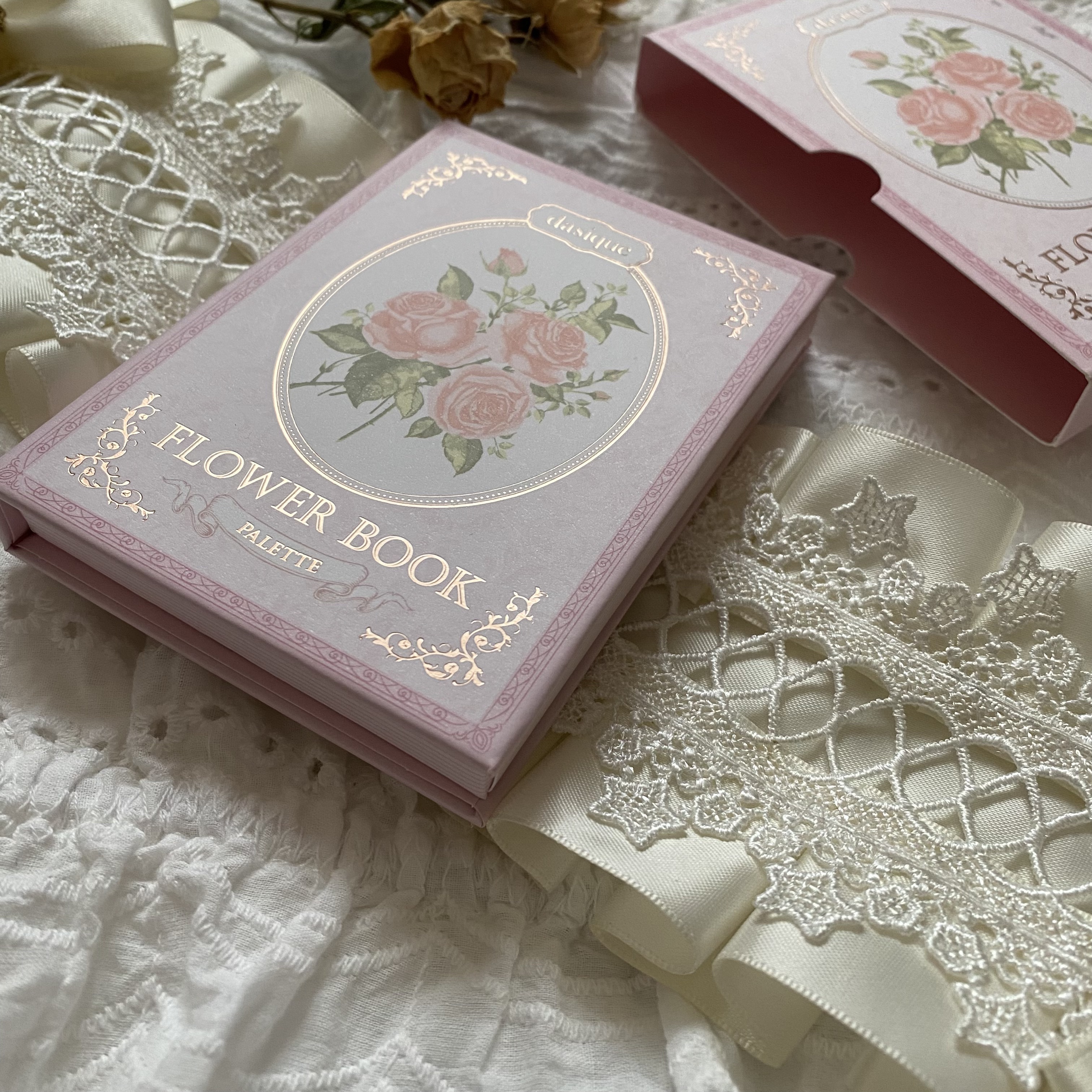 シャドウパレット 08 フラワーブック/dasique/アイシャドウパレットを使ったクチコミ（3枚目）