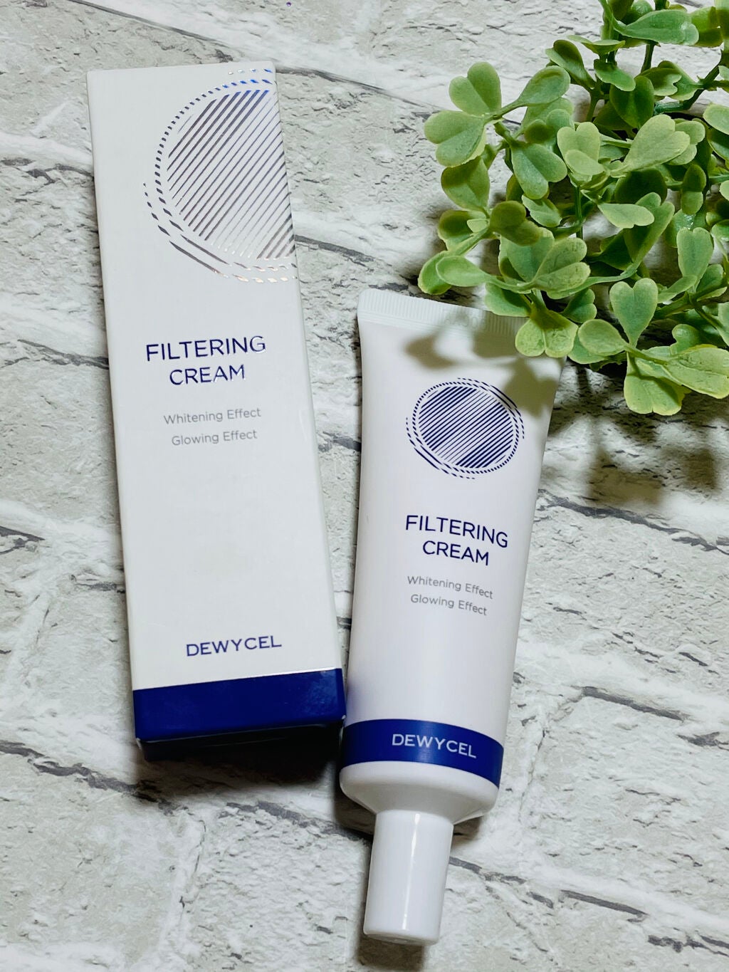 フィルタリングクリーム/DEWYCEL/日焼け止めクリームを使ったクチコミ(1枚目)