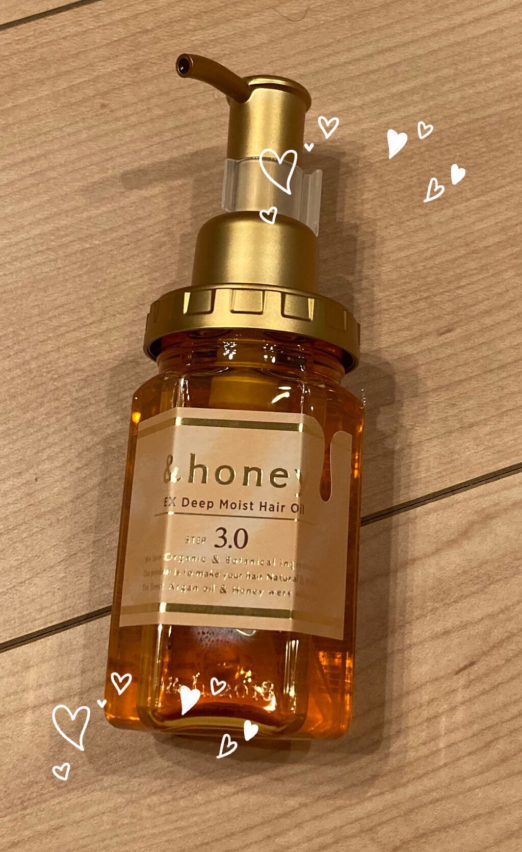ディープモイスト ヘアオイル3.0/&honey/ヘアオイルを使ったクチコミ(1枚目)