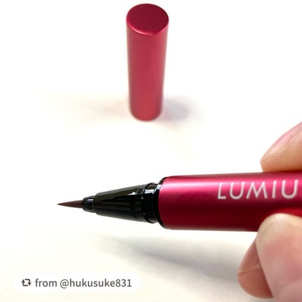 スキルレスライナー/LUMIURGLAS/リキッドアイライナーを使ったクチコミ(10枚目)