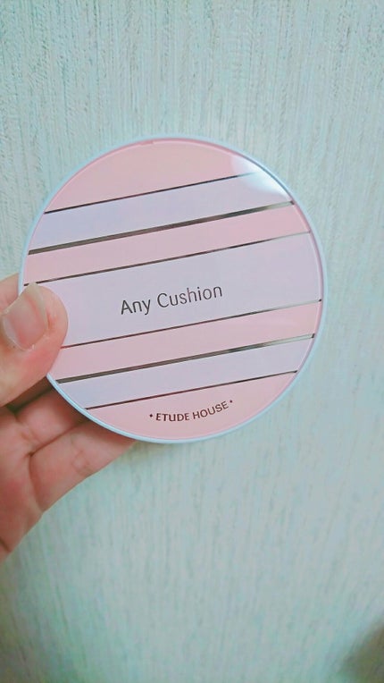 エニークッション オールデイパーフェクト/ETUDE/クッションファンデーションを使ったクチコミ(1枚目)