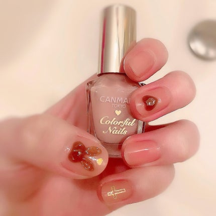 カラフルネイルズ/キャンメイク/マニキュアを使ったクチコミ(2枚目)