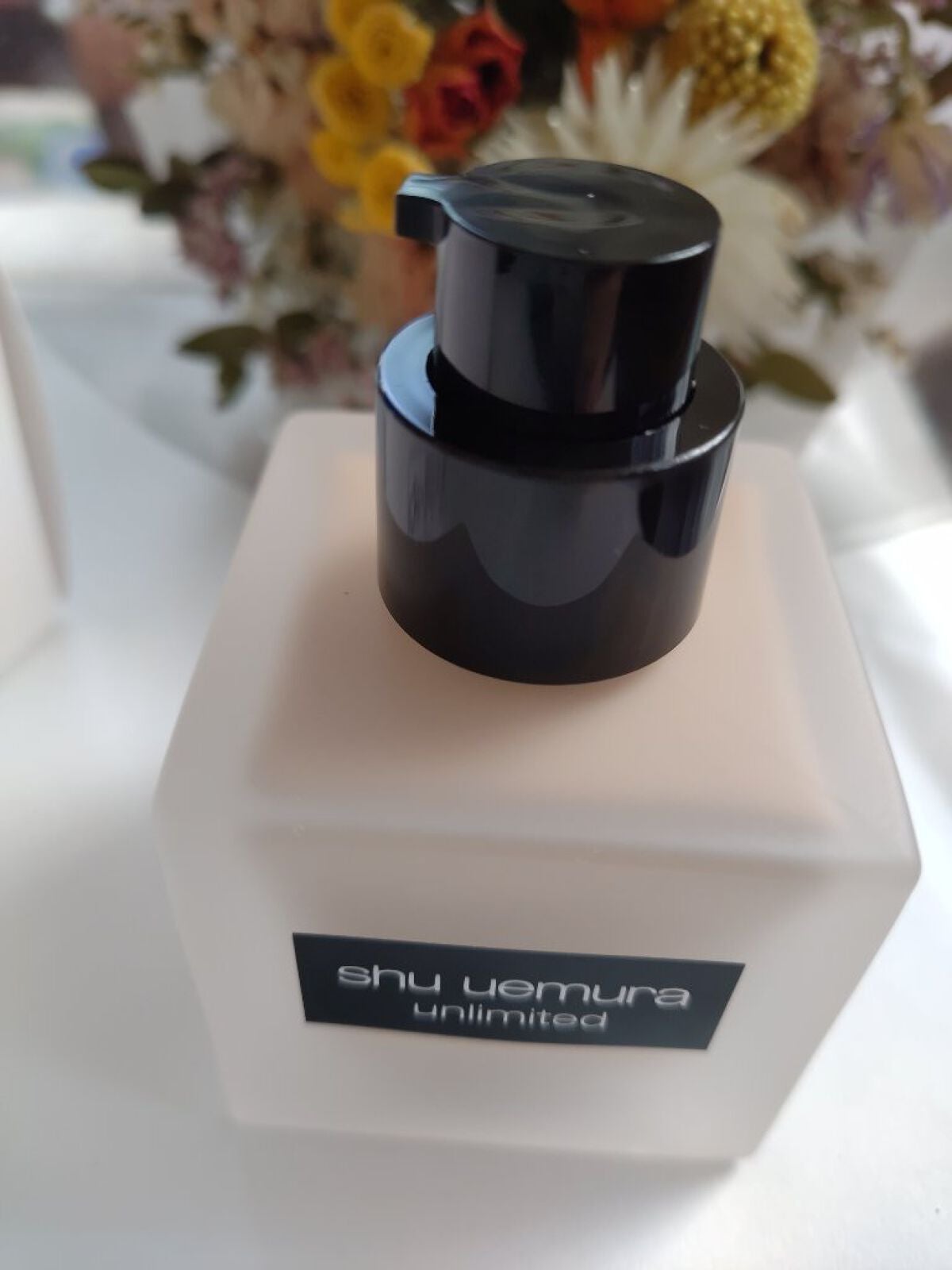 (旧)アンリミテッド ラスティング フルイド/shu uemura/リキッドファンデーションを使ったクチコミ(2枚目)
