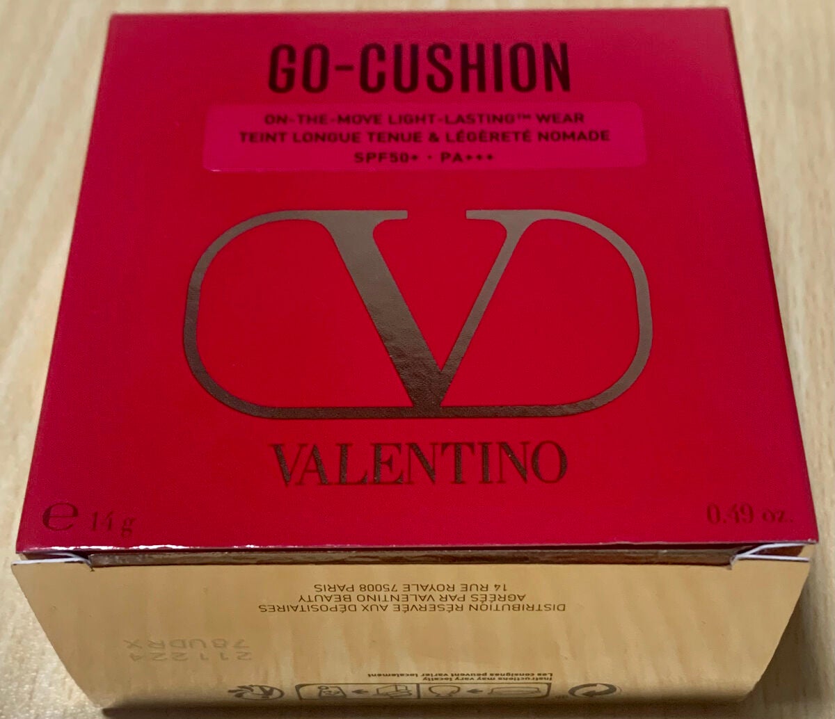 GO クッション/ヴァレンティノ ビューティ/クッションファンデーションを使ったクチコミ(1枚目)