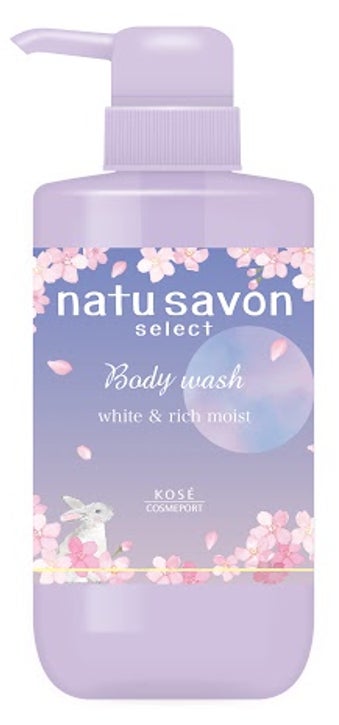 natu savon select ソフティモ　ナチュサボン　セレクト　ホワイト　ボディウォッシュ　リッチモイスト　夜桜の香り     <ボディ用洗浄料>
