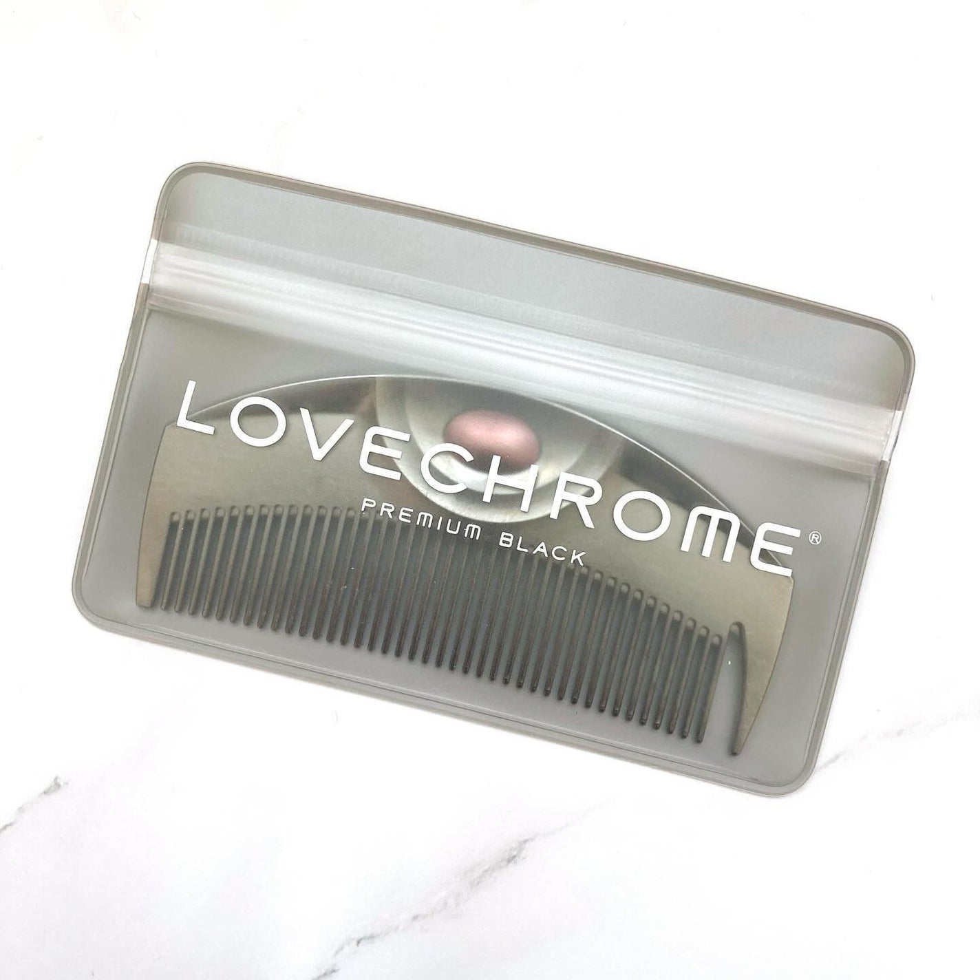 PG ツキ プレミアムブラック/LOVECHROME/ヘアコームを使ったクチコミ(3枚目)