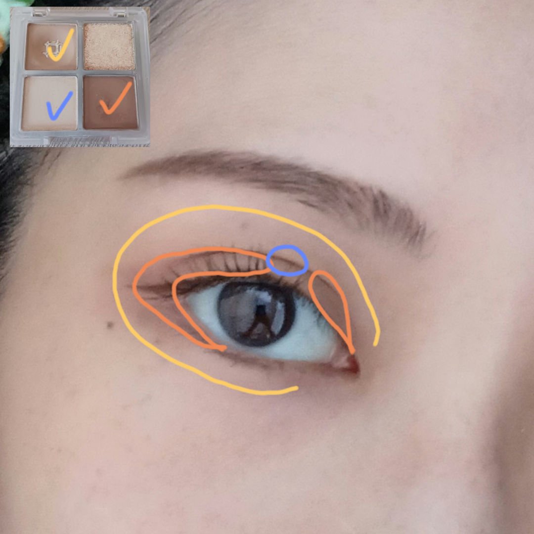 クリーミータッチライナー/キャンメイク/ジェルアイライナーを使ったクチコミ（2枚目）