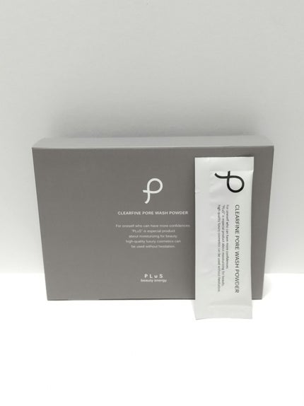 クリアファイン ポアウォッシュパウダー/PLuS/洗顔パウダーを使ったクチコミ(1枚目)