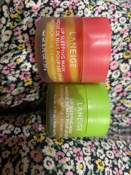 リップスリーピングマスク ピンクレモネード/LANEIGE/リップマスクを使ったクチコミ(1枚目)