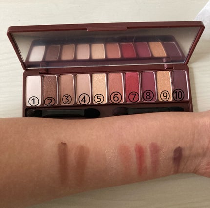 プレイカラー アイシャドウ/ETUDE/アイシャドウパレットを使ったクチコミ(3枚目)