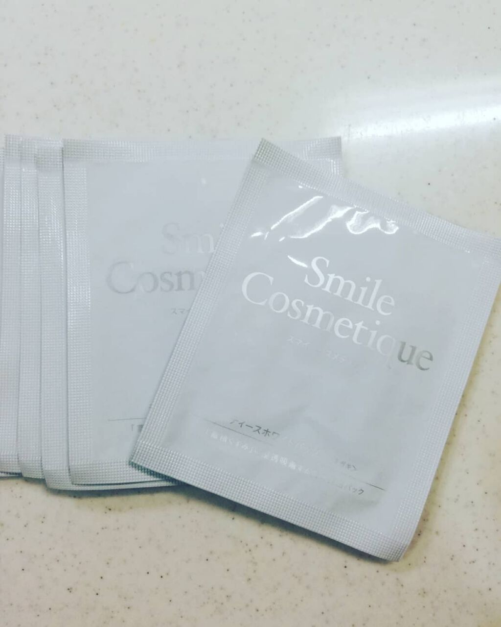 プレミアム ティースホワイトパック/Smile Cosmetique/その他オーラルケアを使ったクチコミ(3枚目)