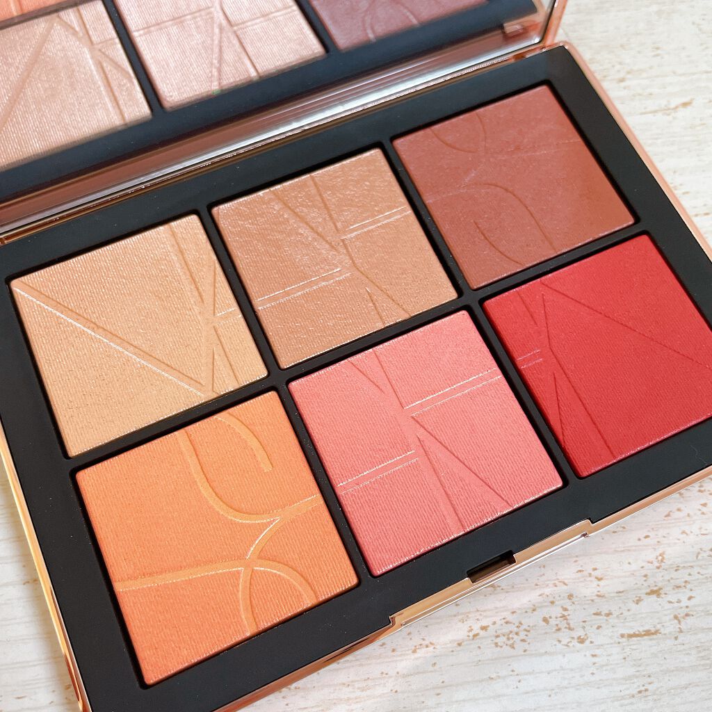 オーガズム オン ザ ビーチ チークパレット/NARS/パウダーチークを使ったクチコミ(2枚目)