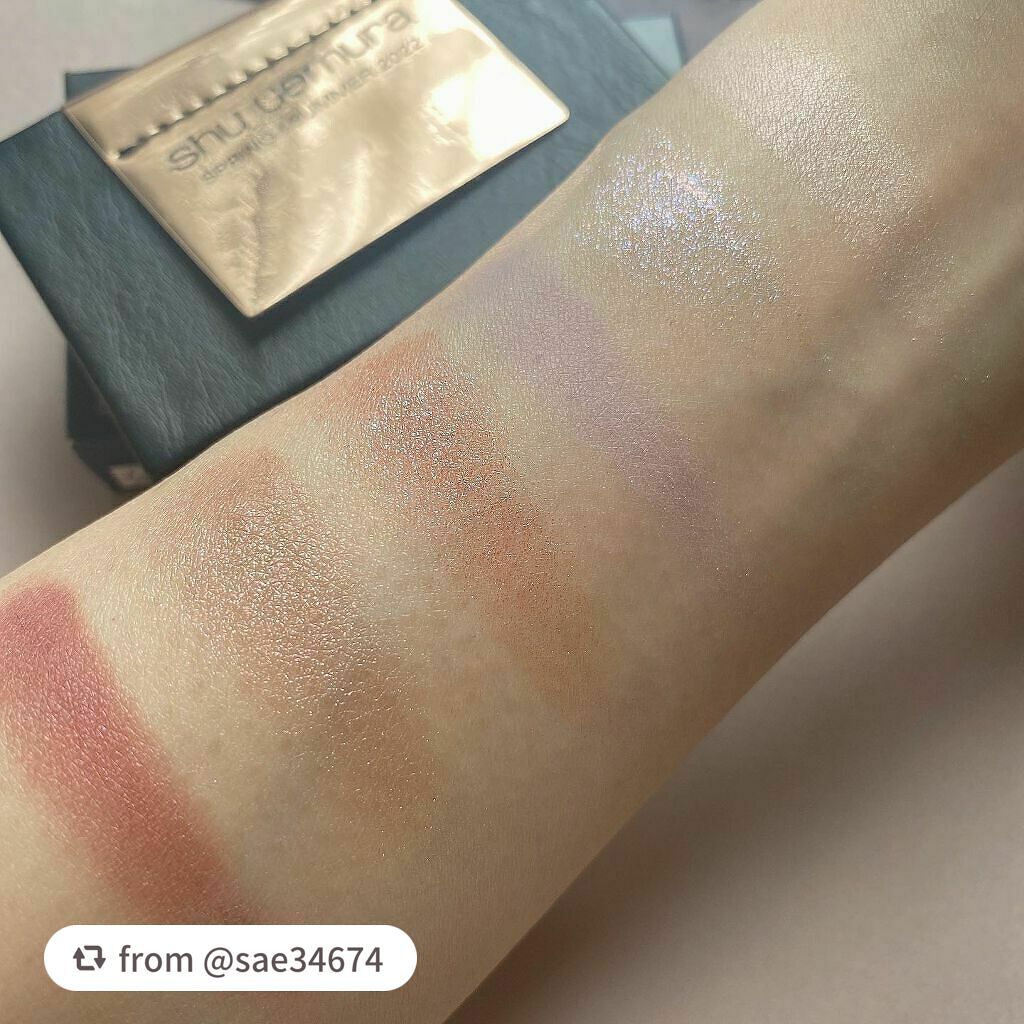 スプリング/サマー コレクション 限定アイパレット2種/shu uemura/アイシャドウパレットを使ったクチコミ(4枚目)