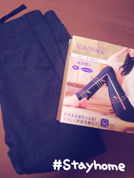 スキニールームウェア/SLIMWALK/着圧ソックス・レギンスを使ったクチコミ(1枚目)