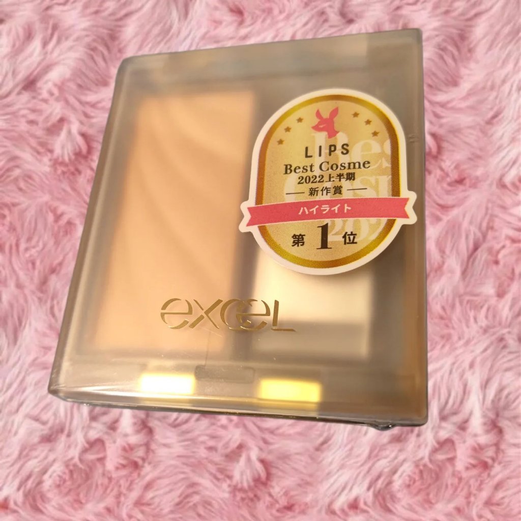 ドレープド シマーグロウ/excel/パウダーハイライトを使ったクチコミ（1枚目）