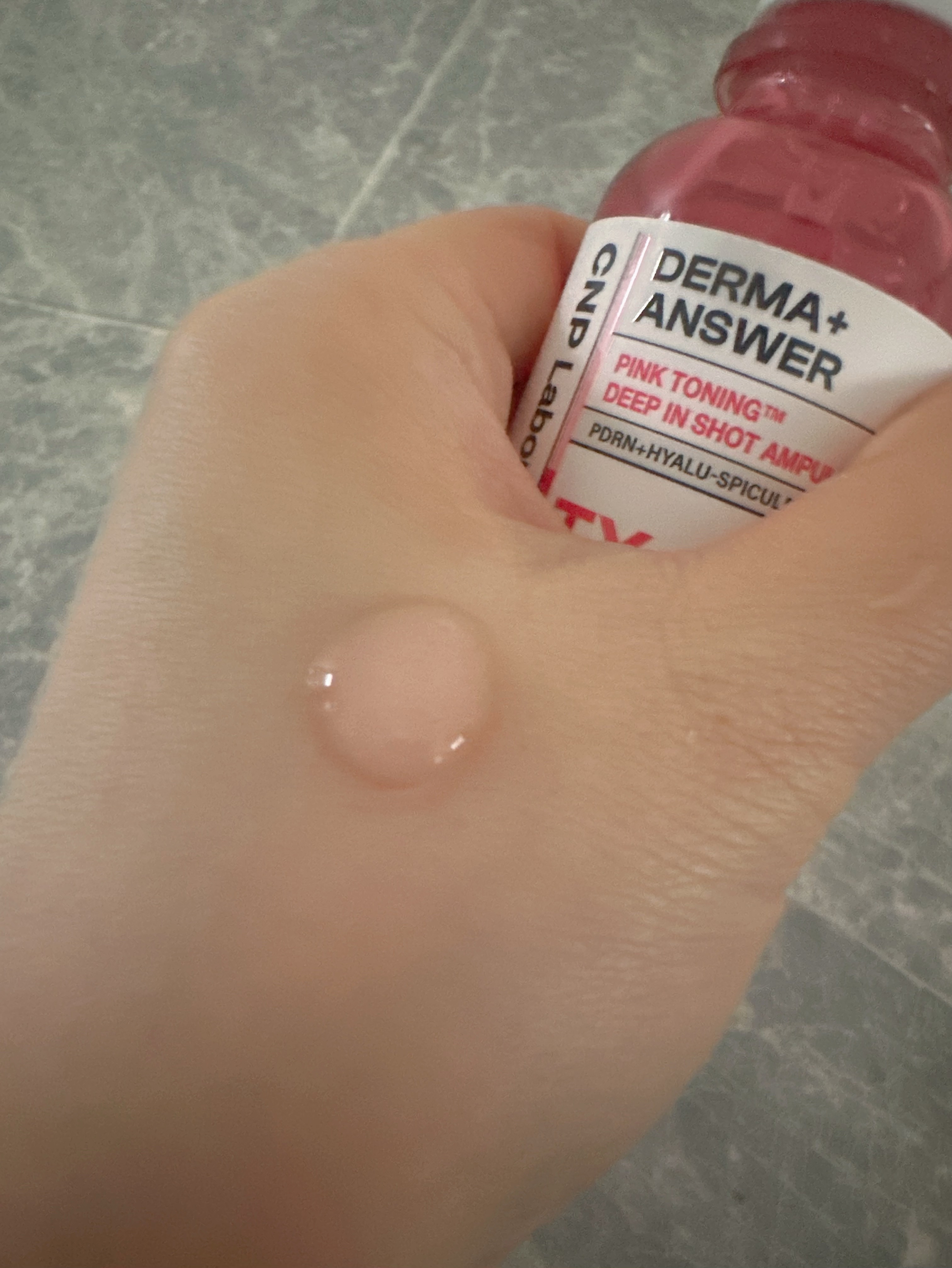 ダーマアンサー PDRN アクティブブースト1:1アンプル/CNP Laboratory/美容液を使ったクチコミ（3枚目）