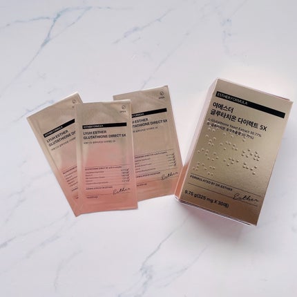 ヨエスターグルタチオンダイレクト5X/ESTHER FORMULA/美容サプリメントを使ったクチコミ(1枚目)