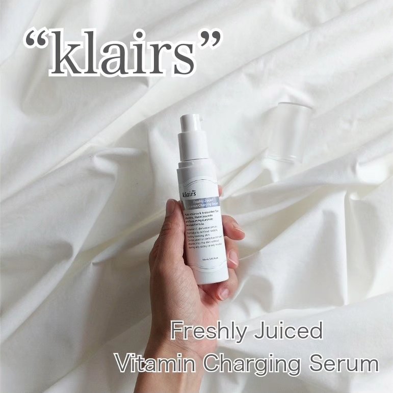 フレッシュリージュースドビタミンチャージングセラム(30ml)/Klairs/美容液を使ったクチコミ（1枚目）