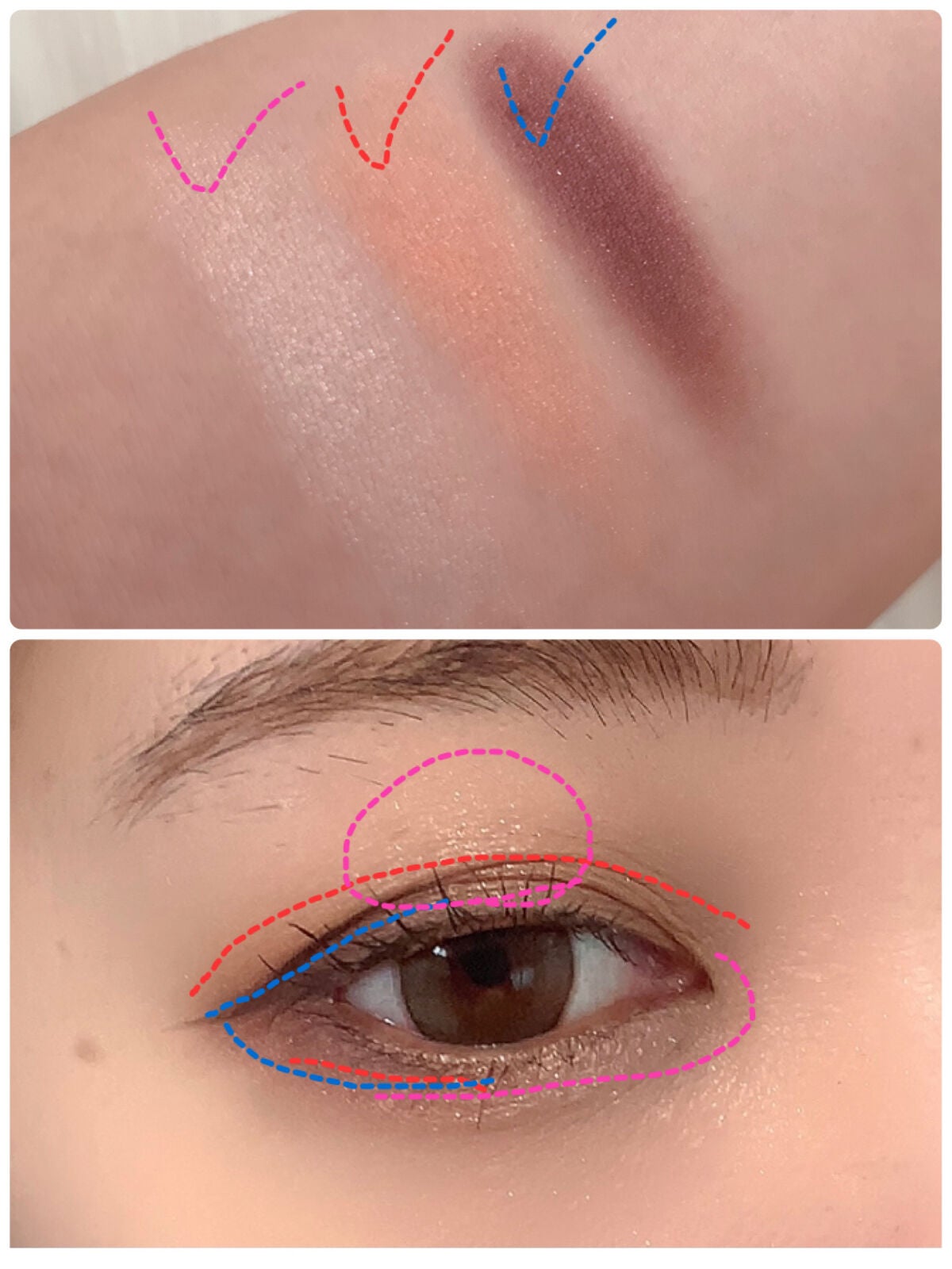 トーンアップアイシャドウ/CEZANNE/アイシャドウパレットを使ったクチコミ(4枚目)