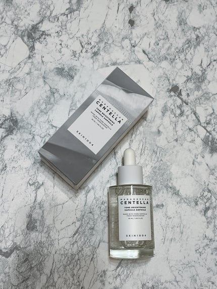 トーンブライトニング カプセルアンプル/SKIN1004/美容液を使ったクチコミ(4枚目)