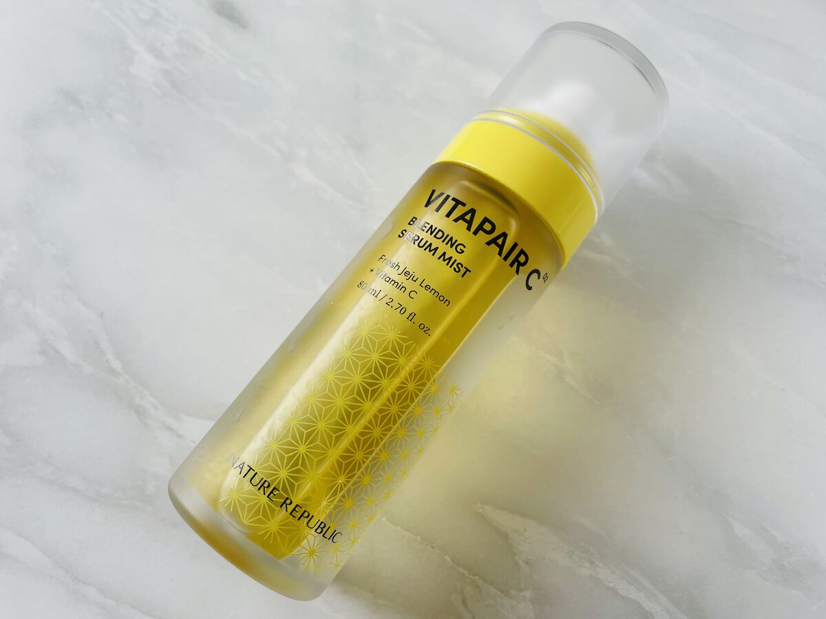 ビタペアCセラムミスト/ネイチャーリパブリック/ミスト状化粧水を使ったクチコミ（1枚目）