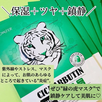 シカアルブチンマスク/NOWATER/シートマスク・パックを使ったクチコミ(8枚目)