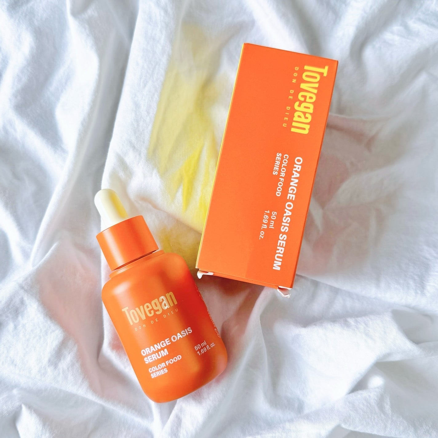 カラーフードシリーズオレンジオアシスセラム/Tovegan/美容液を使ったクチコミ(4枚目)