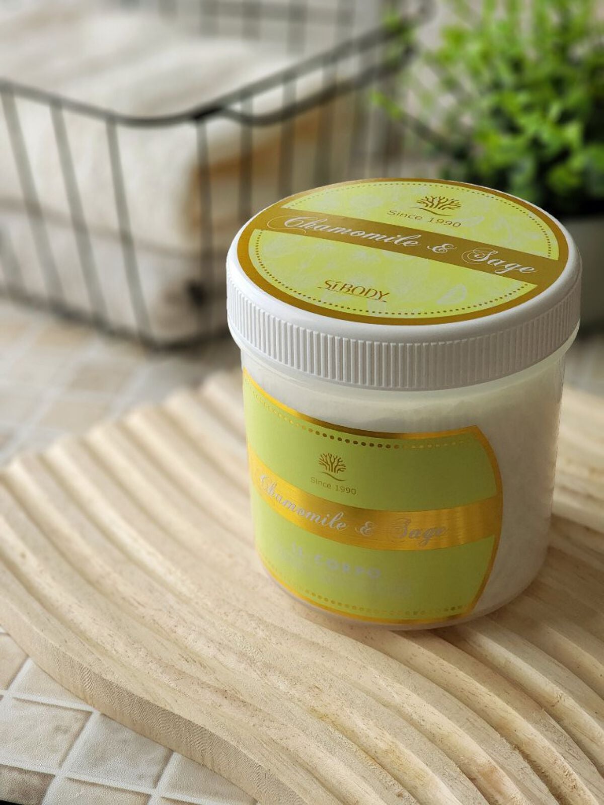 ミネラルバスパウダーカモミール&セージ/イルコルポ/無機塩系入浴剤を使ったクチコミ(1枚目)