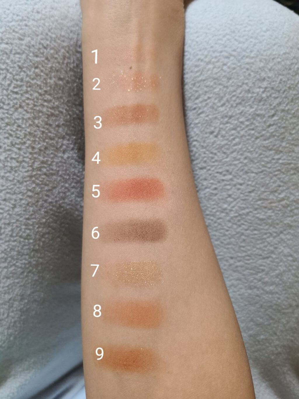 クォーツ 9色アイシャドウパレット(ドリームランドアイシャドウ)/ZEESEA/アイシャドウパレットを使ったクチコミ（3枚目）